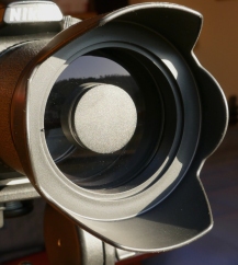 Oumij Paraluce 37 Riduce lobiettivo per videocamera Digitale e videocamera 72mm Paraluce Portatile Quadrato Migliorare LImmagine Chiarezza e la Riproduzione del Colore Parasole/Schermo 